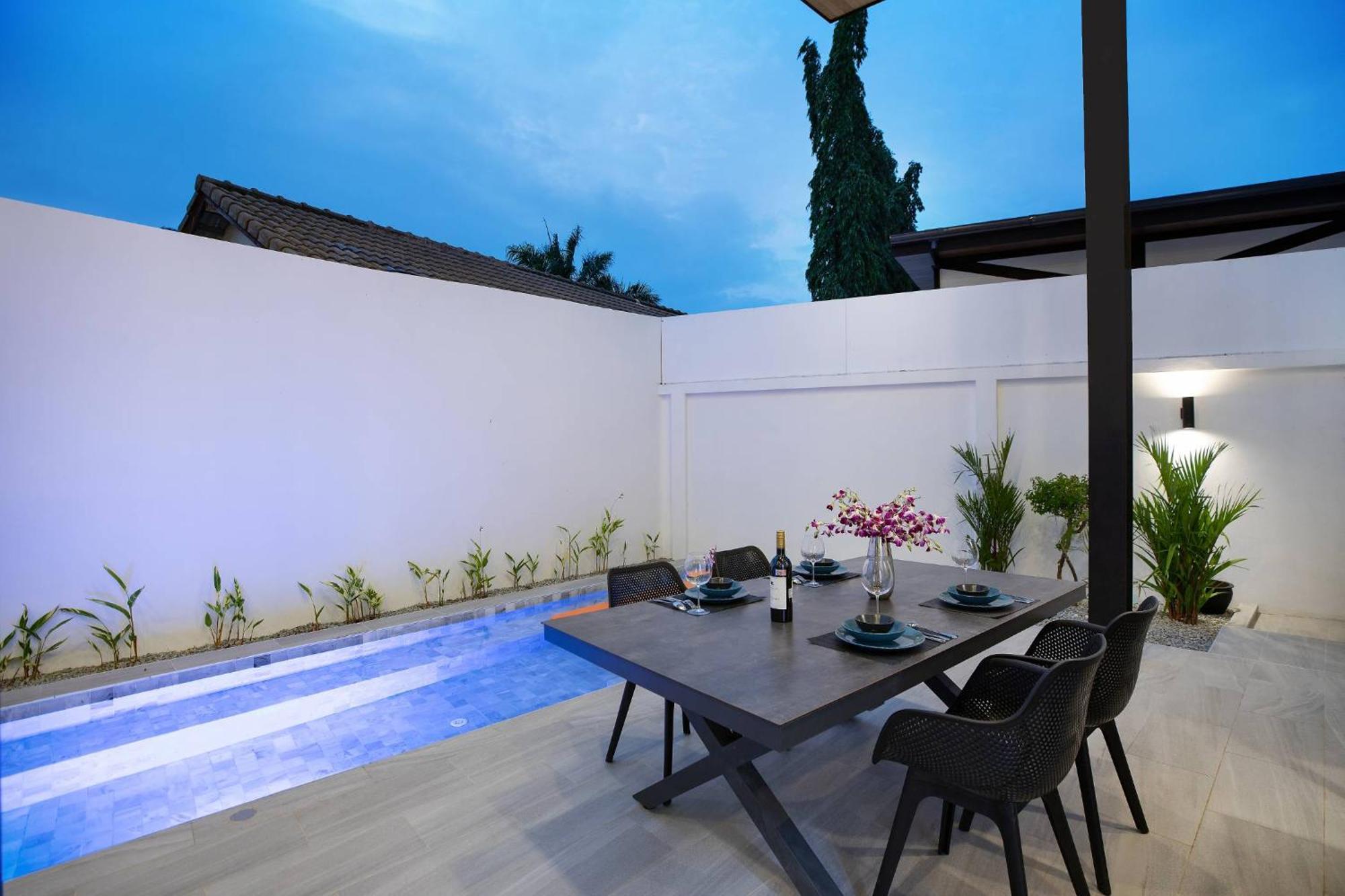 Trendy & New 19M Oxygen Pool Villa Sunset Garden 10 In Rawai Ban Saiyuan Exterior photo