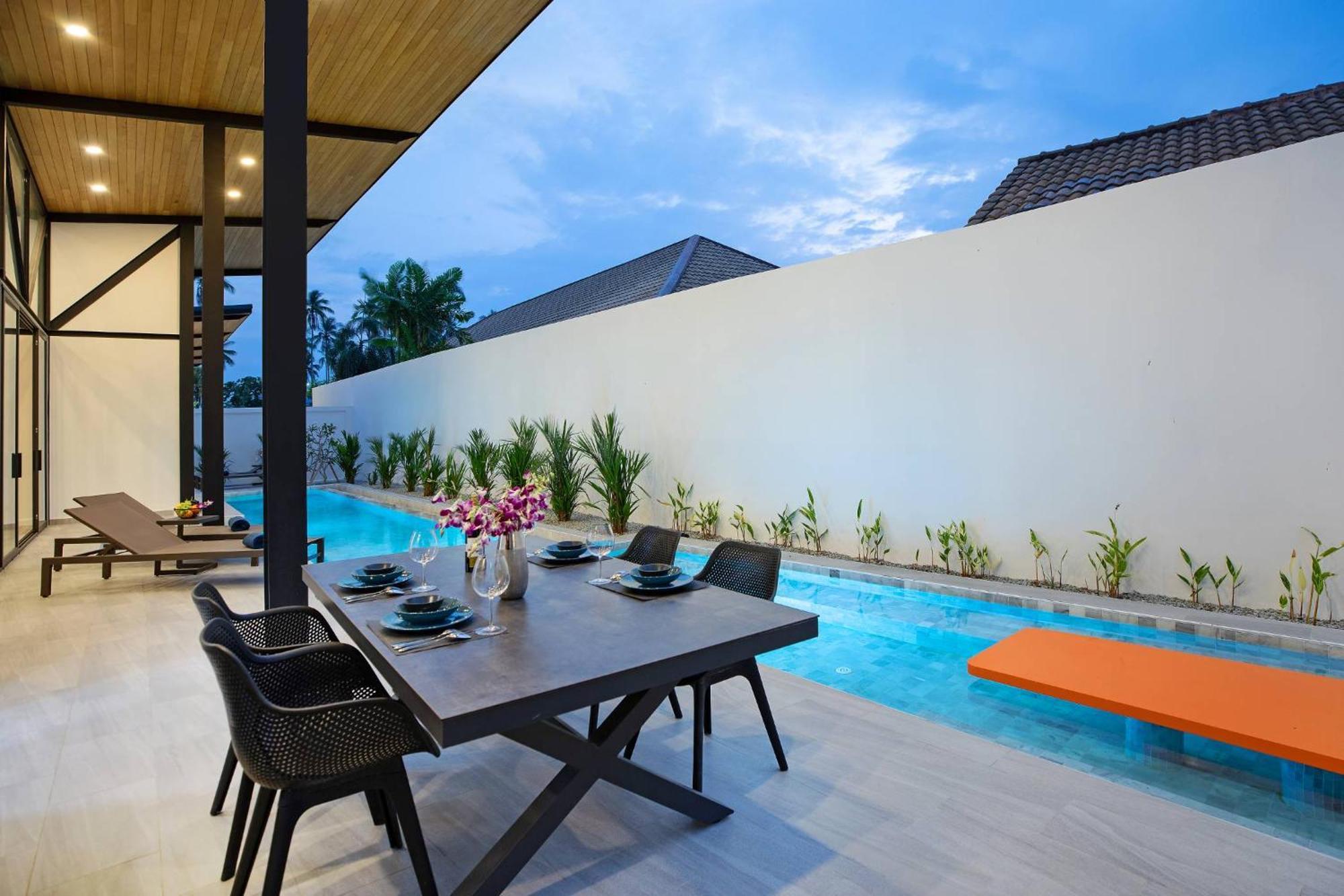 Trendy & New 19M Oxygen Pool Villa Sunset Garden 10 In Rawai Ban Saiyuan Exterior photo
