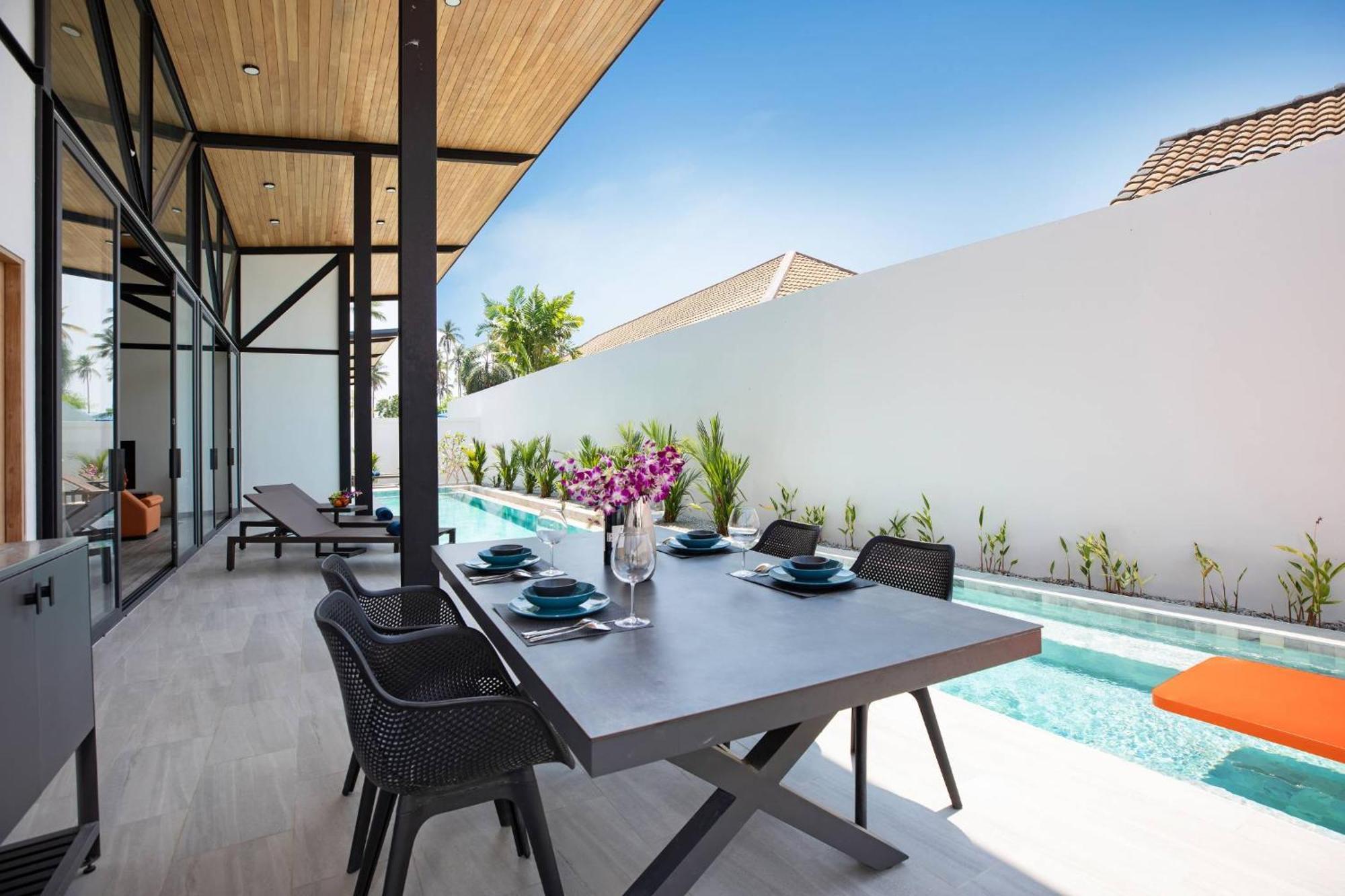 Trendy & New 19M Oxygen Pool Villa Sunset Garden 10 In Rawai Ban Saiyuan Exterior photo